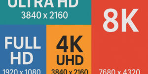 Full HD, Ultra HD, 4K UHD, 8K